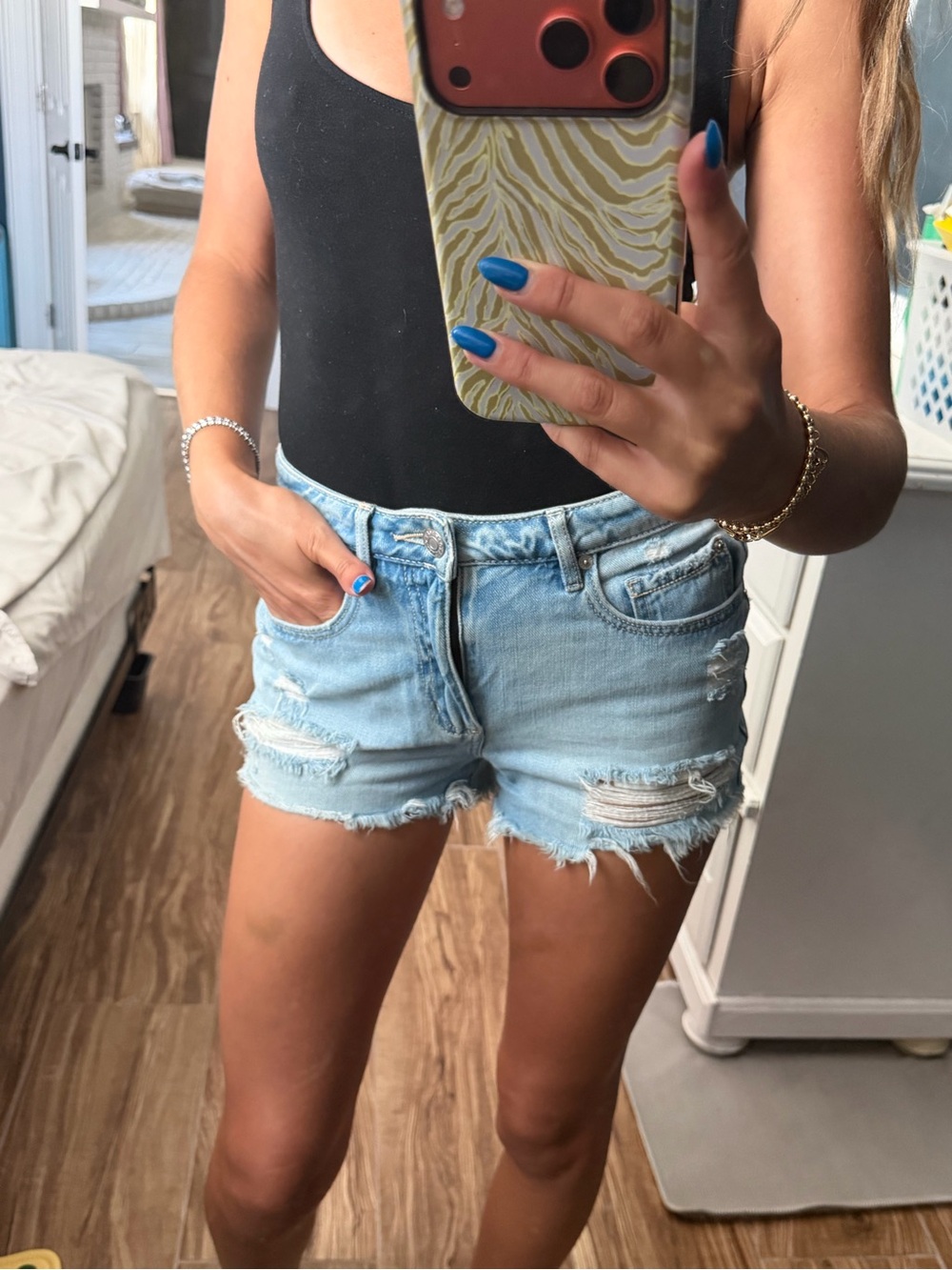 Garage Jean Shorts